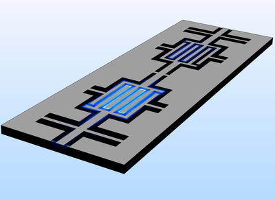 Coplanar Waveguide Bandpass Filter