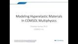 How to Model the Compression of a Hyperelastic Foam